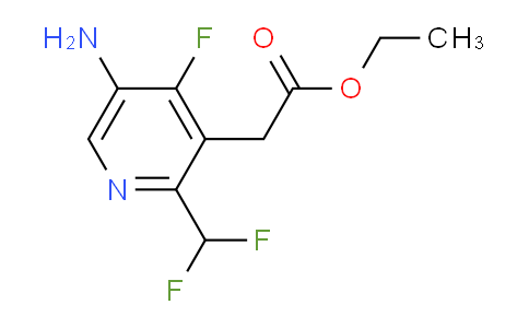AM223854 | 1806834-70-7 | Ethyl 5-amino-2-(difluoromethyl)-4-fluoropyridine-3-acetate
