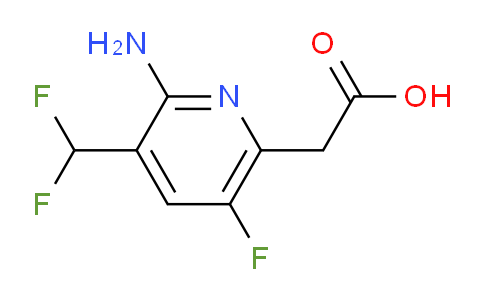 AM223862 | 1805942-43-1 | 2-Amino-3-(difluoromethyl)-5-fluoropyridine-6-acetic acid