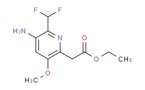 AM223864 | 1806899-37-5 | Ethyl 3-amino-2-(difluoromethyl)-5-methoxypyridine-6-acetate