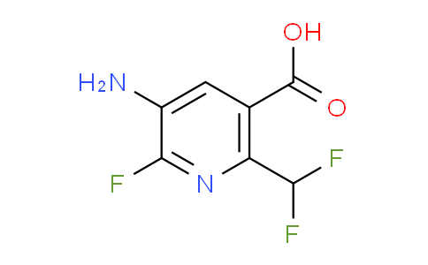 AM223867 | 1805208-90-5 | 3-Amino-6-(difluoromethyl)-2-fluoropyridine-5-carboxylic acid