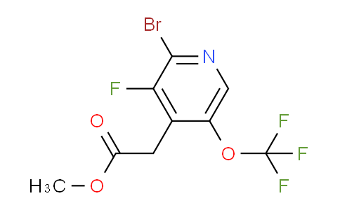 AM22387 | 1803967-58-9 | Methyl 2-bromo-3-fluoro-5-(trifluoromethoxy)pyridine-4-acetate