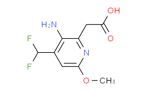 AM223870 | 1806824-67-8 | 3-Amino-4-(difluoromethyl)-6-methoxypyridine-2-acetic acid