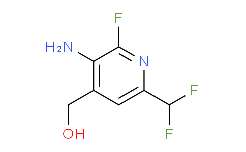 3-Amino-6-(difluoromethyl)-2-fluoropyridine-4-methanol