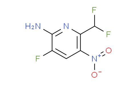 AM223896 | 1804487-55-5 | 2-Amino-6-(difluoromethyl)-3-fluoro-5-nitropyridine