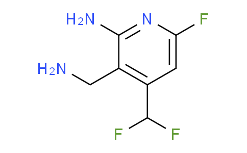 2-Amino-3-(aminomethyl)-4-(difluoromethyl)-6-fluoropyridine
