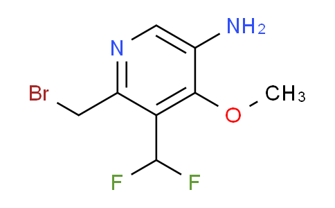 5-Amino-2-(bromomethyl)-3-(difluoromethyl)-4-methoxypyridine
