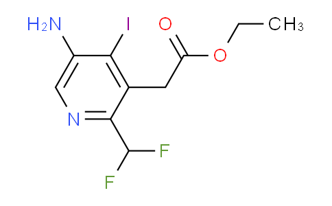 AM223916 | 1806917-70-3 | Ethyl 5-amino-2-(difluoromethyl)-4-iodopyridine-3-acetate