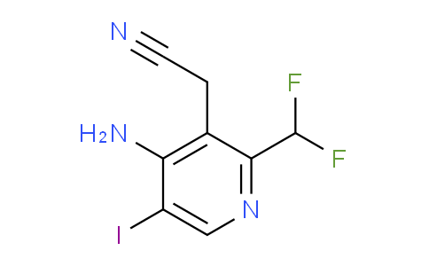 AM223921 | 1803672-76-5 | 4-Amino-2-(difluoromethyl)-5-iodopyridine-3-acetonitrile