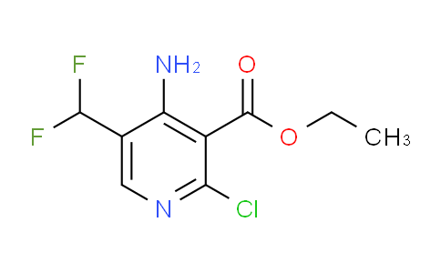 Ethyl 4-amino-2-chloro-5-(difluoromethyl)pyridine-3-carboxylate