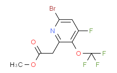 AM22394 | 1803967-65-8 | Methyl 6-bromo-4-fluoro-3-(trifluoromethoxy)pyridine-2-acetate