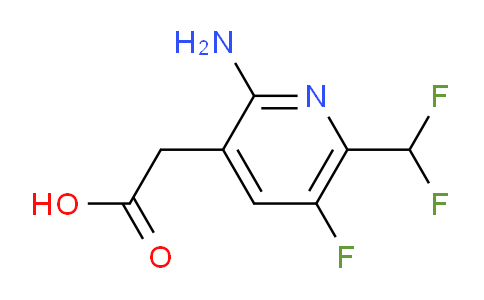 AM223942 | 1806797-23-8 | 2-Amino-6-(difluoromethyl)-5-fluoropyridine-3-acetic acid
