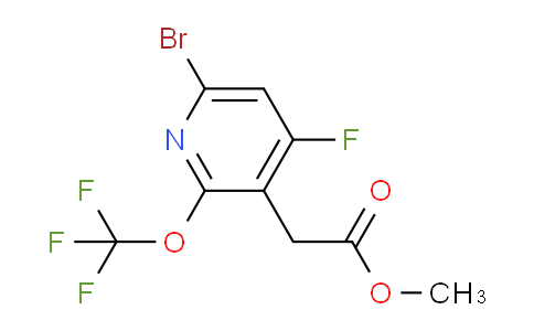 AM22395 | 1803909-52-5 | Methyl 6-bromo-4-fluoro-2-(trifluoromethoxy)pyridine-3-acetate