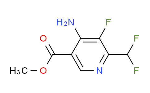 AM223951 | 1803673-76-8 | Methyl 4-amino-2-(difluoromethyl)-3-fluoropyridine-5-carboxylate