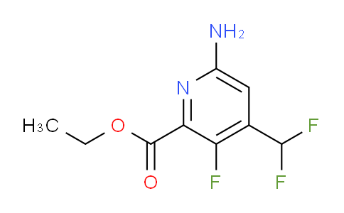 AM223953 | 1805210-04-1 | Ethyl 6-amino-4-(difluoromethyl)-3-fluoropyridine-2-carboxylate