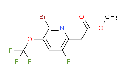 AM22396 | 1806082-50-7 | Methyl 2-bromo-5-fluoro-3-(trifluoromethoxy)pyridine-6-acetate