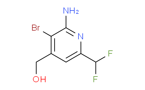 2-Amino-3-bromo-6-(difluoromethyl)pyridine-4-methanol