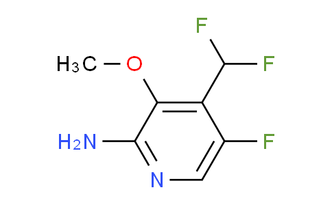 2-Amino-4-(difluoromethyl)-5-fluoro-3-methoxypyridine