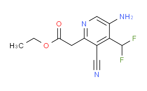 AM223980 | 1805271-17-3 | Ethyl 5-amino-3-cyano-4-(difluoromethyl)pyridine-2-acetate