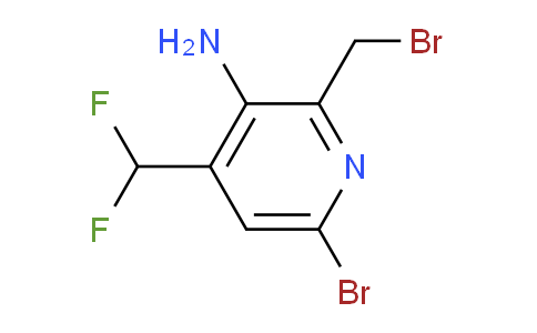 AM223986 | 1806057-97-5 | 3-Amino-6-bromo-2-(bromomethyl)-4-(difluoromethyl)pyridine