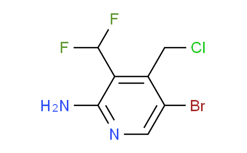 AM223987 | 1805260-23-4 | 2-Amino-5-bromo-4-(chloromethyl)-3-(difluoromethyl)pyridine