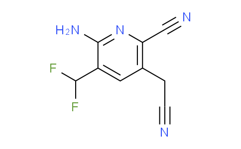 AM223995 | 1806812-72-5 | 2-Amino-6-cyano-3-(difluoromethyl)pyridine-5-acetonitrile