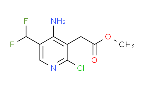 AM224010 | 1805345-91-8 | Methyl 4-amino-2-chloro-5-(difluoromethyl)pyridine-3-acetate