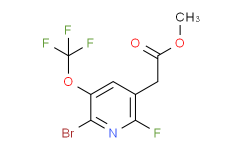 AM22402 | 1804575-23-2 | Methyl 2-bromo-6-fluoro-3-(trifluoromethoxy)pyridine-5-acetate