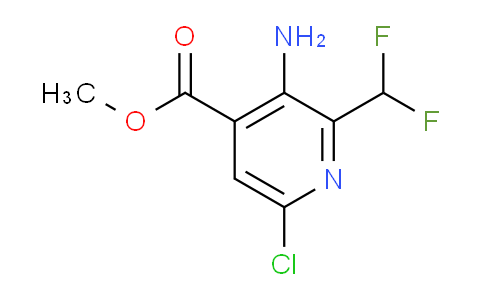 AM224021 | 1804451-84-0 | Methyl 3-amino-6-chloro-2-(difluoromethyl)pyridine-4-carboxylate