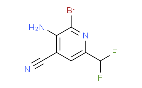 AM224023 | 1803710-32-8 | 3-Amino-2-bromo-4-cyano-6-(difluoromethyl)pyridine
