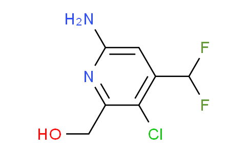 6-Amino-3-chloro-4-(difluoromethyl)pyridine-2-methanol