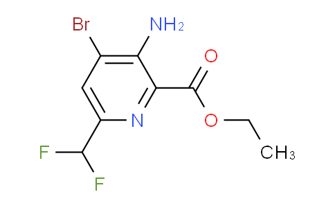 AM224050 | 1805206-37-4 | Ethyl 3-amino-4-bromo-6-(difluoromethyl)pyridine-2-carboxylate