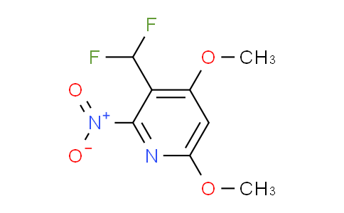 AM224056 | 1805160-96-6 | 3-(Difluoromethyl)-4,6-dimethoxy-2-nitropyridine