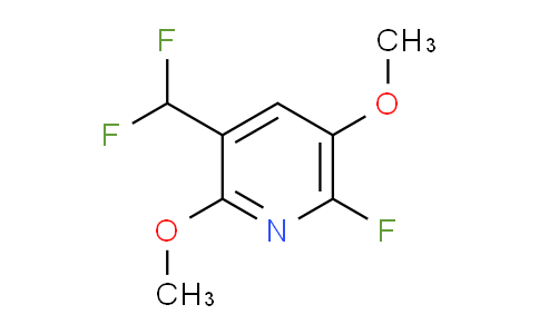 3-(Difluoromethyl)-2,5-dimethoxy-6-fluoropyridine