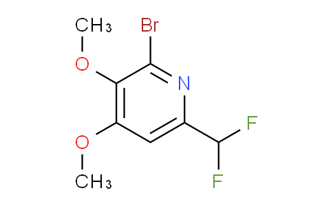 2-Bromo-6-(difluoromethyl)-3,4-dimethoxypyridine