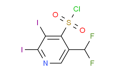 AM224072 | 1806041-95-1 | 5-(Difluoromethyl)-2,3-diiodopyridine-4-sulfonyl chloride