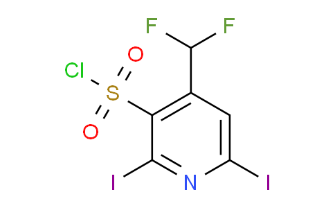 AM224073 | 1805292-89-0 | 4-(Difluoromethyl)-2,6-diiodopyridine-3-sulfonyl chloride