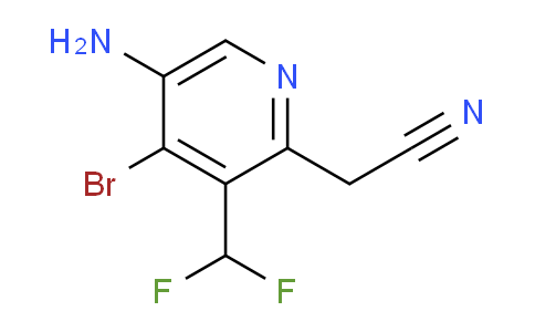 AM224078 | 1806807-19-1 | 5-Amino-4-bromo-3-(difluoromethyl)pyridine-2-acetonitrile