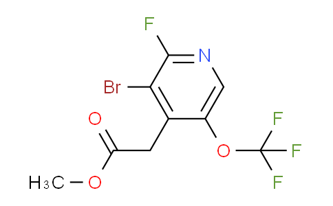 AM22408 | 1803621-67-1 | Methyl 3-bromo-2-fluoro-5-(trifluoromethoxy)pyridine-4-acetate