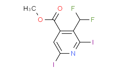 AM224081 | 1803705-40-9 | Methyl 3-(difluoromethyl)-2,6-diiodopyridine-4-carboxylate
