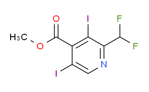 AM224082 | 1806827-70-2 | Methyl 2-(difluoromethyl)-3,5-diiodopyridine-4-carboxylate