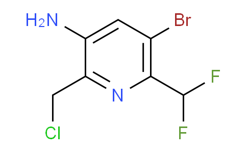 AM224085 | 1804694-51-6 | 3-Amino-5-bromo-2-(chloromethyl)-6-(difluoromethyl)pyridine