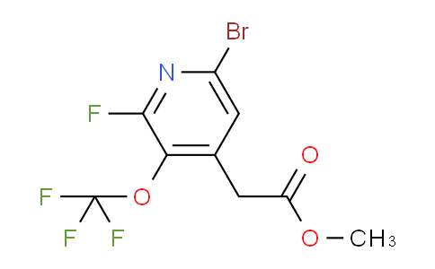 AM22409 | 1806196-71-3 | Methyl 6-bromo-2-fluoro-3-(trifluoromethoxy)pyridine-4-acetate