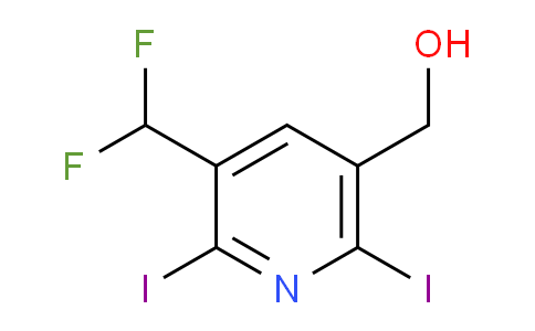 AM224093 | 1805159-56-1 | 3-(Difluoromethyl)-2,6-diiodopyridine-5-methanol