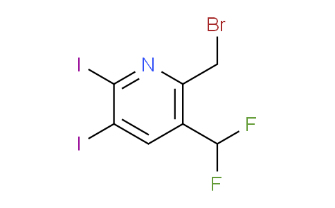 AM224100 | 1804691-20-0 | 6-(Bromomethyl)-5-(difluoromethyl)-2,3-diiodopyridine