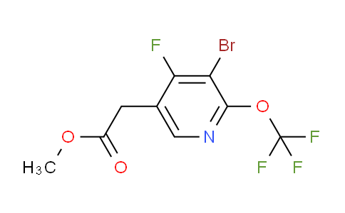 AM22411 | 1804562-41-1 | Methyl 3-bromo-4-fluoro-2-(trifluoromethoxy)pyridine-5-acetate