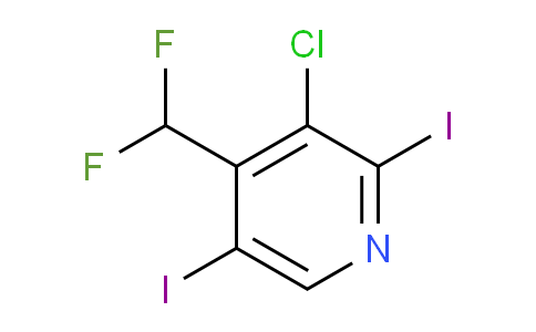 AM224110 | 1805009-79-3 | 3-Chloro-4-(difluoromethyl)-2,5-diiodopyridine