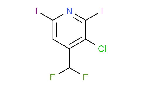 AM224111 | 1805009-83-9 | 3-Chloro-4-(difluoromethyl)-2,6-diiodopyridine