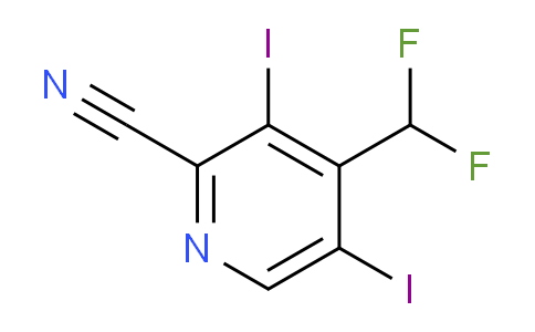 AM224112 | 1806896-13-8 | 2-Cyano-4-(difluoromethyl)-3,5-diiodopyridine