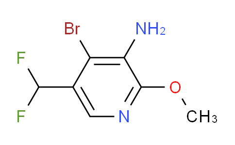 AM224114 | 1804697-37-7 | 3-Amino-4-bromo-5-(difluoromethyl)-2-methoxypyridine