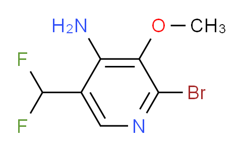 AM224116 | 1805333-29-2 | 4-Amino-2-bromo-5-(difluoromethyl)-3-methoxypyridine